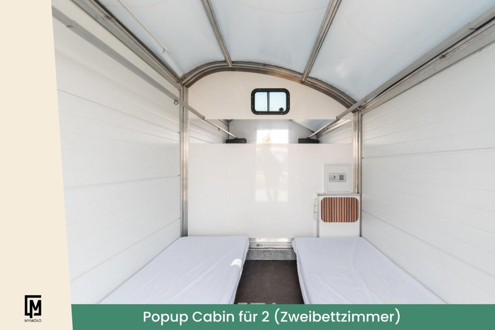 Glamping In Der Zeche Ewald Herten Herten (North Rhine-Westphalia) Exterior foto