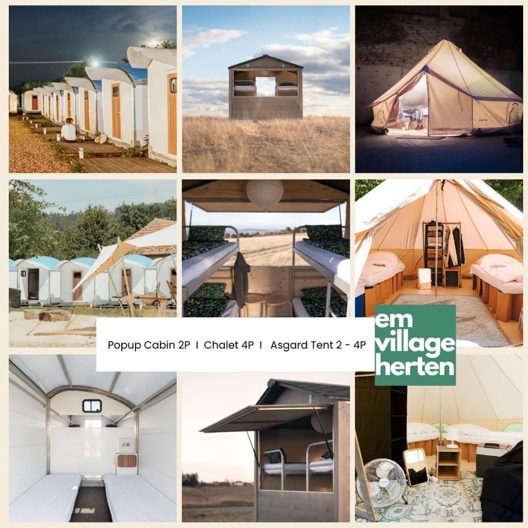 Glamping In Der Zeche Ewald Herten Herten (North Rhine-Westphalia) Exterior foto