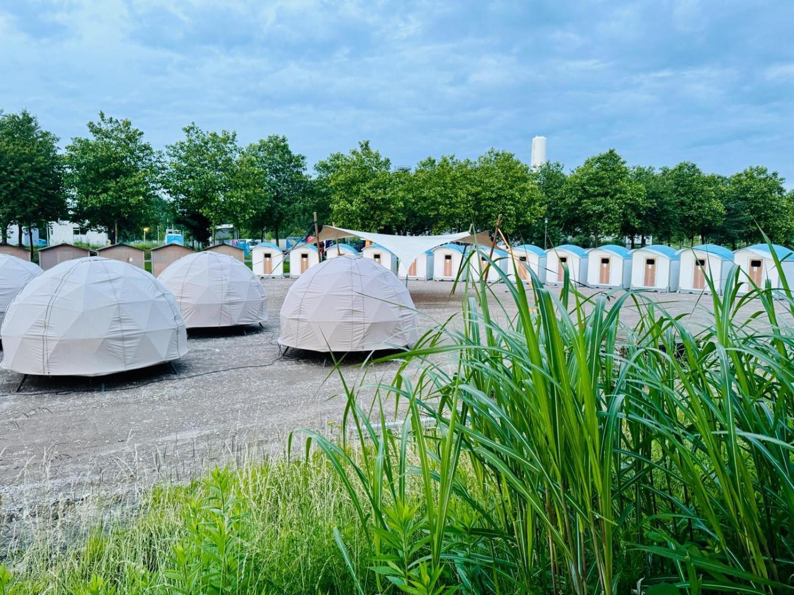 Glamping In Der Zeche Ewald Herten Herten (North Rhine-Westphalia) Exterior foto