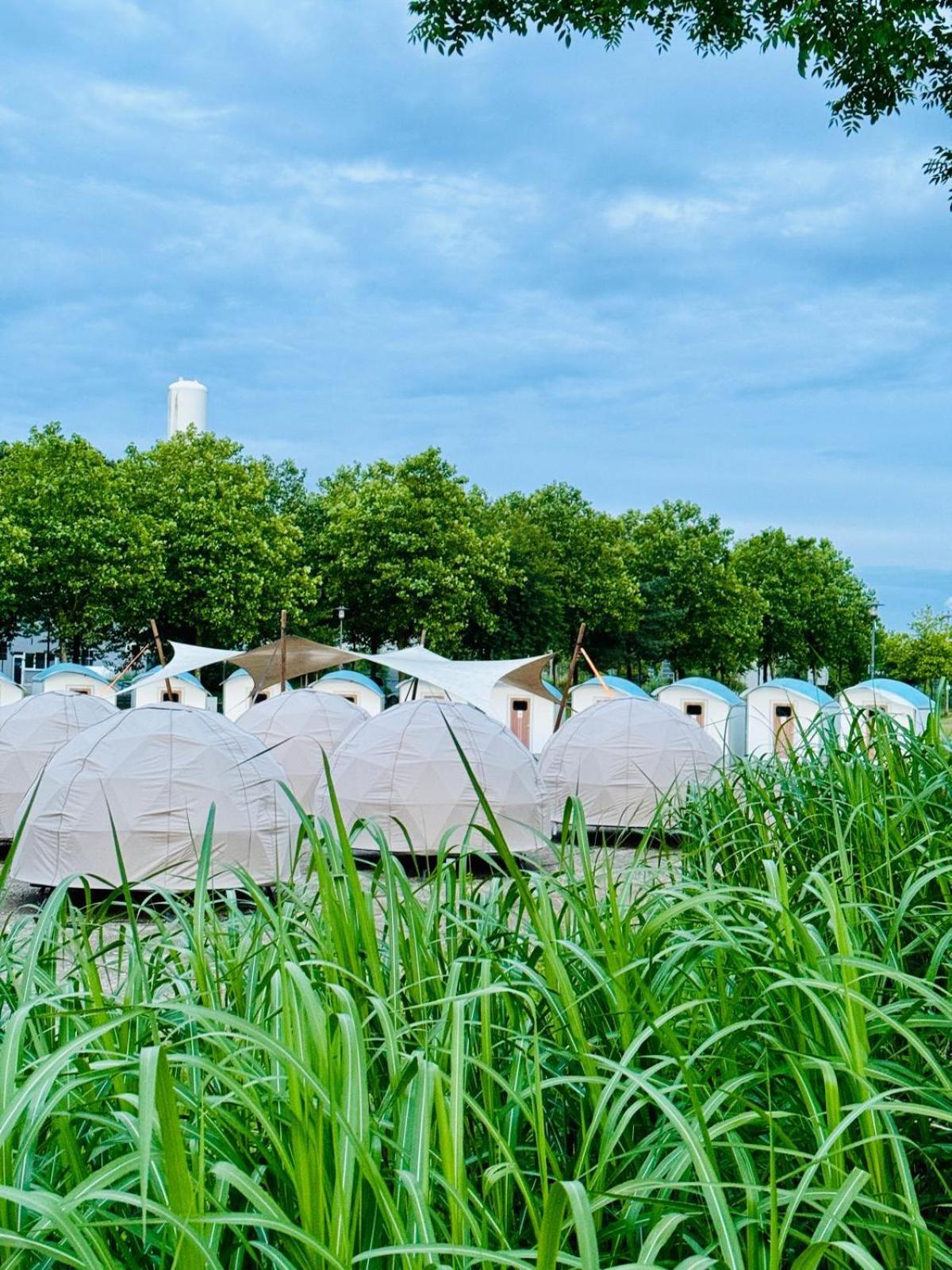 Glamping In Der Zeche Ewald Herten Herten (North Rhine-Westphalia) Exterior foto